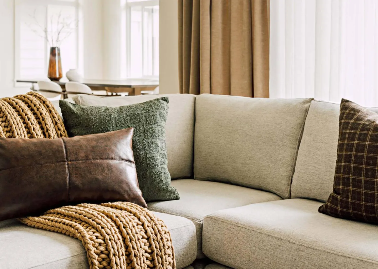 Urban Barn Alderson Custom Corner Sectional- Custom Furniture