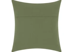 Urban Barn Ambrose Cotton Leaf Pillow 20x20 Green- Pillows