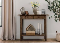 Urban Barn Anmoore Reclaimed Wood Storage Console Table- Console Tables
