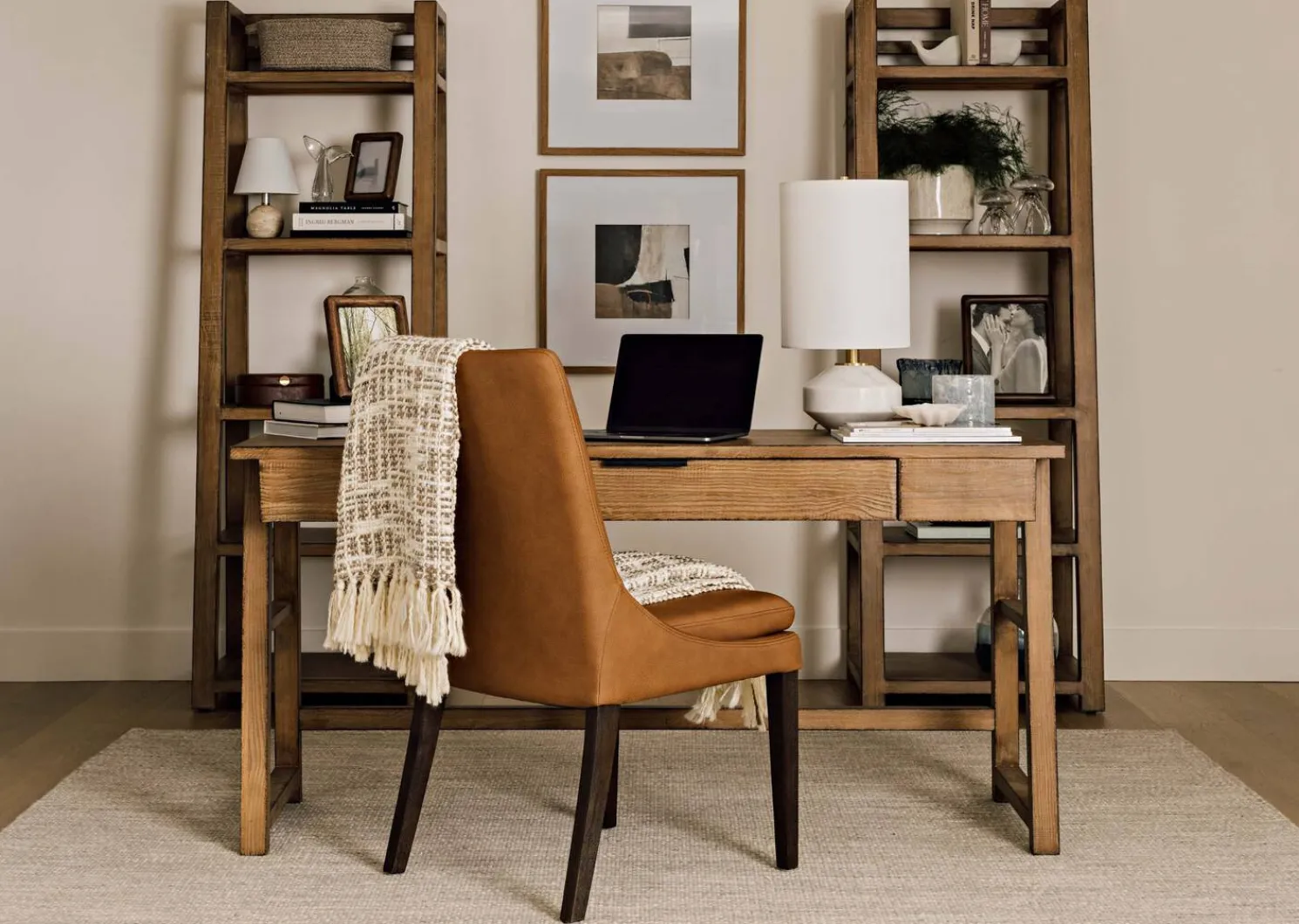 Urban Barn Bedford Reclaimed Wood Bookshelf- Office Bookcases