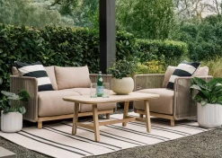 Urban Barn Belize Outdoor Loveseat -Sand- All Outdoor Furniture