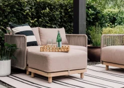 Urban Barn Belize Outdoor Ottoman -Sand- All Outdoor Furniture