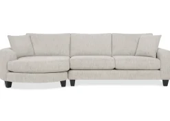 Urban Barn Bronx Round Sofa Chaise LCF -- Sofas & Sectionals