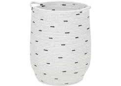 Urban Barn Bryer Basket Large Iv/Grey- Storage Baskets & Boxes