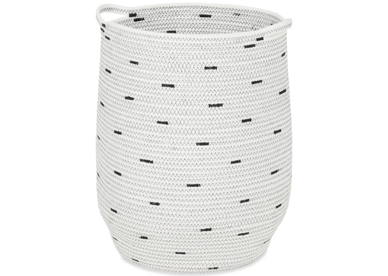 Urban Barn Bryer Basket Large Iv/Grey- Storage Baskets & Boxes