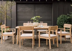 Urban Barn Cabrie 72 Outdoor Dining Table -Natural- All Outdoor Furniture