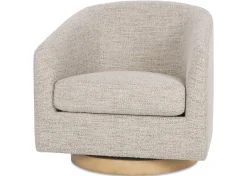 Urban Barn Caleb Swivel Armchair- Accent Chairs