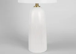 Urban Barn Chance Table Lamp Tall White- Table Lamps