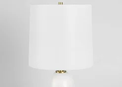 Urban Barn Chance Table Lamp Tall White- Table Lamps