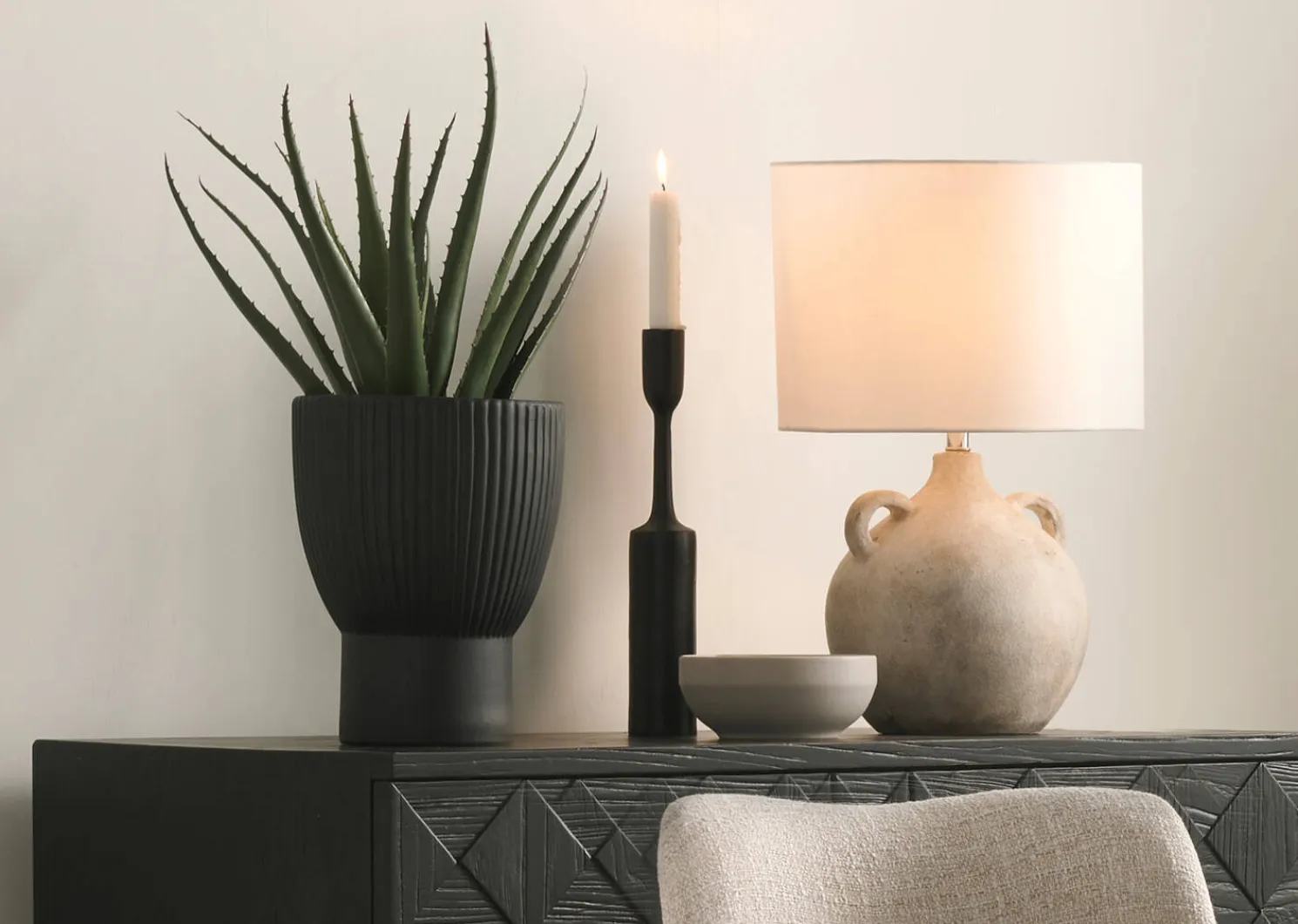 Urban Barn Claret Candle Holder- Candles & Holders