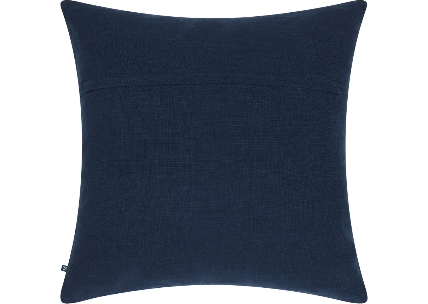 Urban Barn Clint Cotton Pillow 20x20 Navy- Pillows