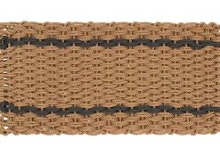 Urban Barn Coastal Stripe Rope Doormat Nat/Grey- Doormats