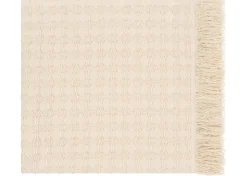 Urban Barn Conrad Cotton Throw Sand- Throws