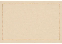 Urban Barn Crinkle Stitched Placemat Natural- Table Linens & Coasters