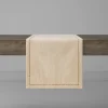 Urban Barn Crinkle Stitched Table Runner Natural- Table Linens & Coasters