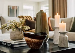 Urban Barn Dagny Decor Bowl Brown- Decorative Accents