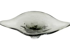 Urban Barn Della Decor Dish Grey- Decorative Accents