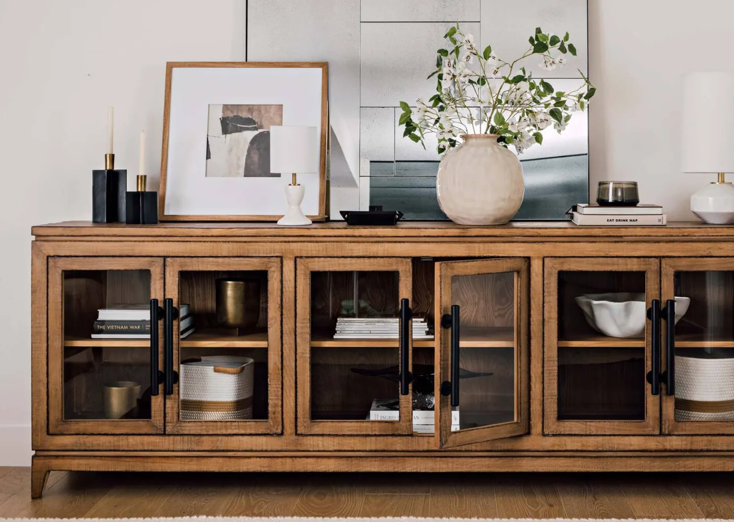 Urban Barn Desi Bougainvillea Branch- Blooms & Branches