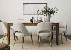 Urban Barn Dundas Dining Table & Jerusha Dining Chairs- Furniture Pairings