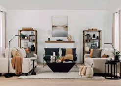 Urban Barn Dundas Reclaimed Wood Bookshelf- Office Bookcases