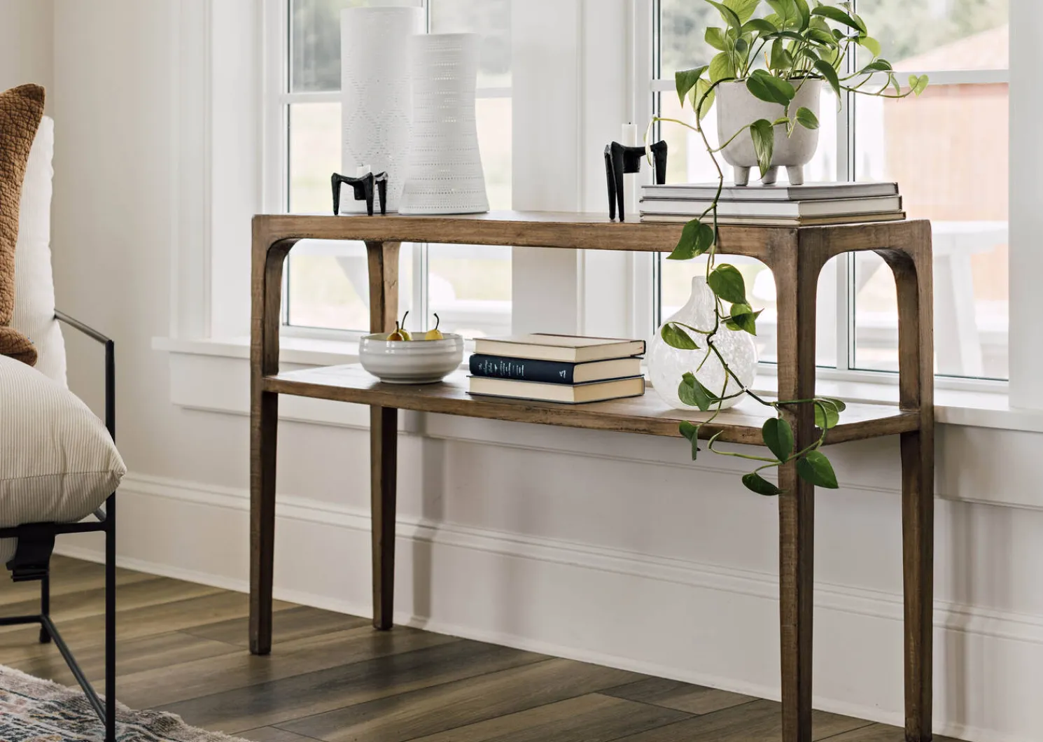 Urban Barn Dundas Reclaimed Wood Console Table- Console Tables