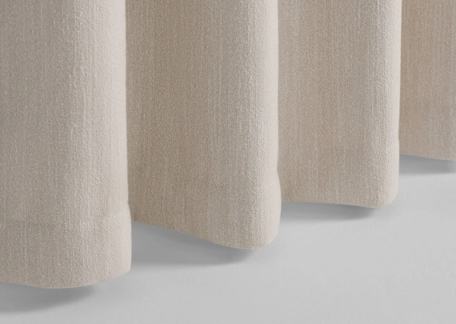 Urban Barn Emery Curtain Panel 96" Oyster- Curtains