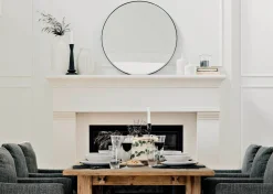 Urban Barn Erika Wall Mirror Round- Mirrors