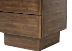 Urban Barn Ernesto Reclaimed Wood Side Table -Ayer Spice- Side Tables