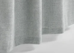 Urban Barn Essie Curtain Panel 96" Lt. Grey/Ivory- Curtains