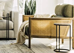 Urban Barn Gael Recycled Metal Nesting Table Set- Side Tables