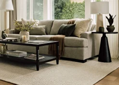 Urban Barn Gershwin Recycled Metal Nesting Coffee Table Set Bronze- Coffee Tables