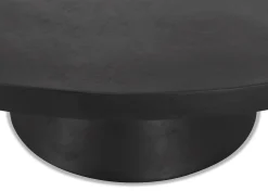 Urban Barn Gershwin Recycled Metal Round Coffee Table- Coffee Tables