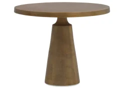 Urban Barn Gershwin Recycled Metal Side Table 24"- Side Tables