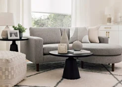 Urban Barn Gershwin Recycled Metal Side Table 20"- Side Tables