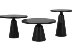 Urban Barn Gershwin Recycled Metal Side Table 20"- Side Tables