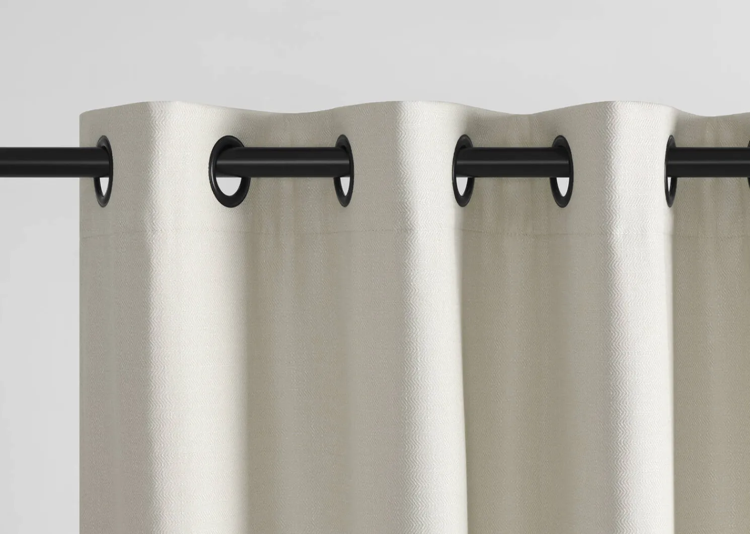 Urban Barn Giles Blackout Curtain Panel 96" Sand- Curtains