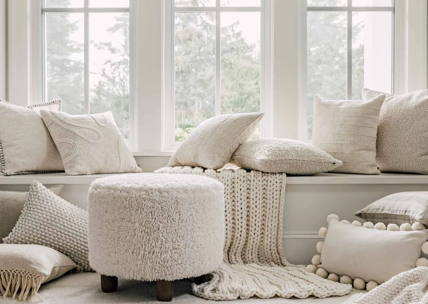 Urban Barn Gloria Ottoman- Ottomans & Benches