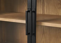 Urban Barn Grantham Reclaimed Wood Sideboard -Mannor Black- Sideboards & Storage