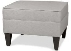 Urban Barn Groove Custom Ottoman- Custom Furniture