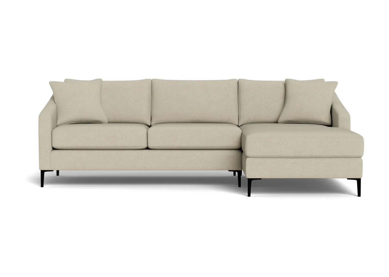 Urban Barn Hensley Custom Sofa Chaise- Custom Furniture