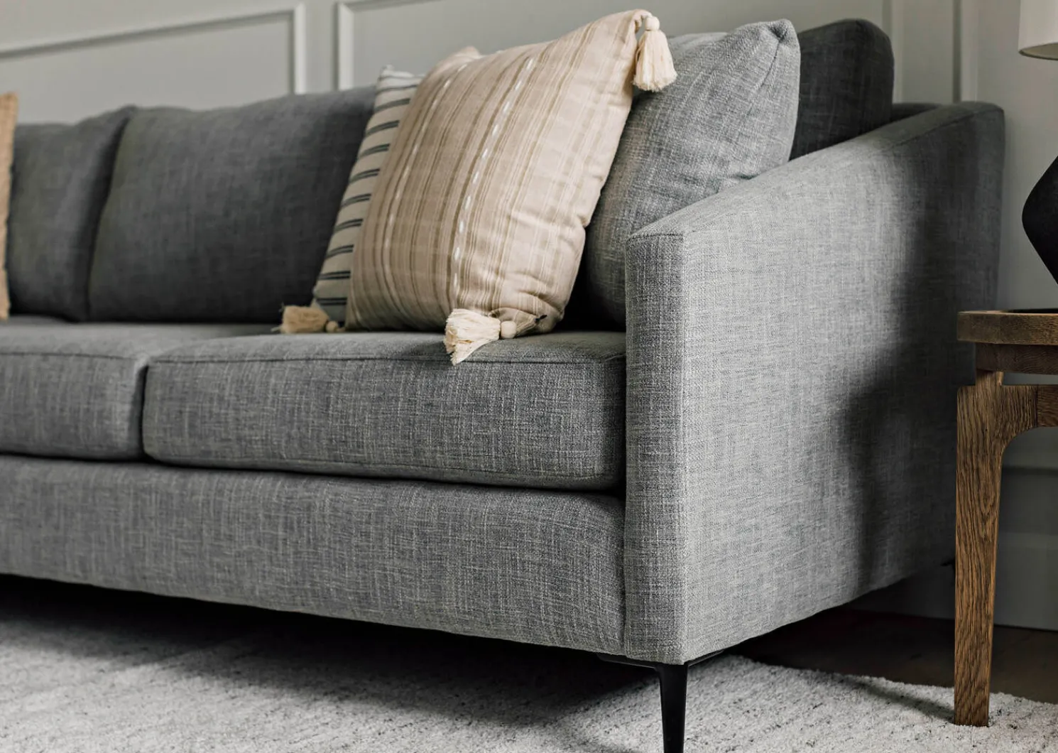 Urban Barn Hensley Custom Sofa Chaise- Custom Furniture