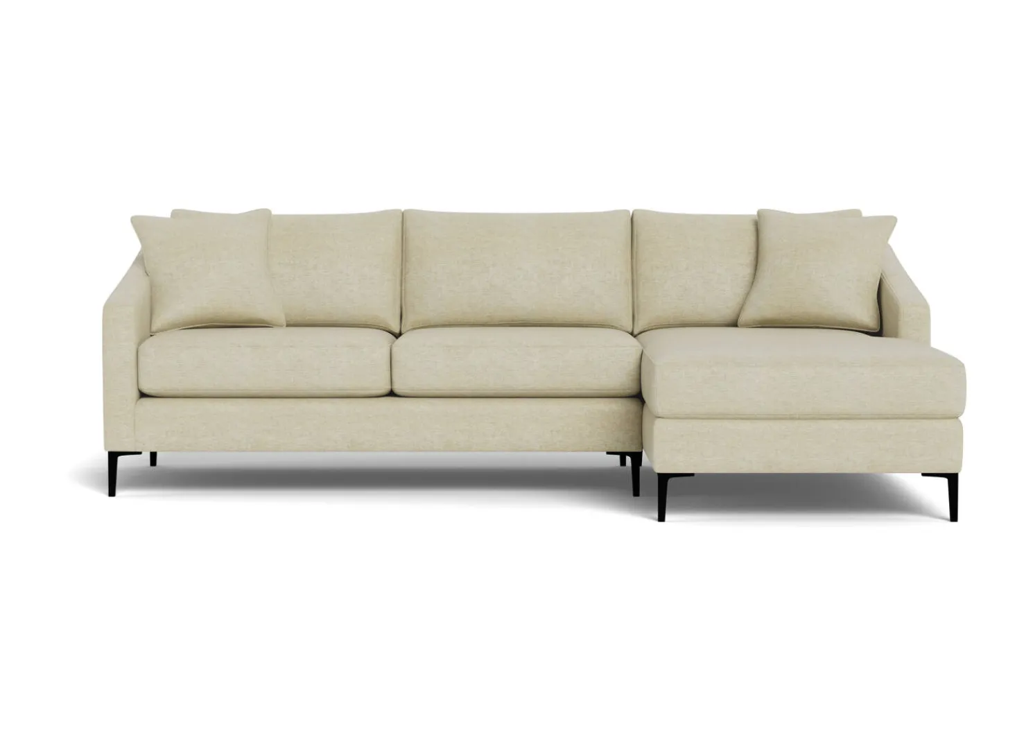 Urban Barn Hensley Custom Sofa Chaise- Custom Furniture