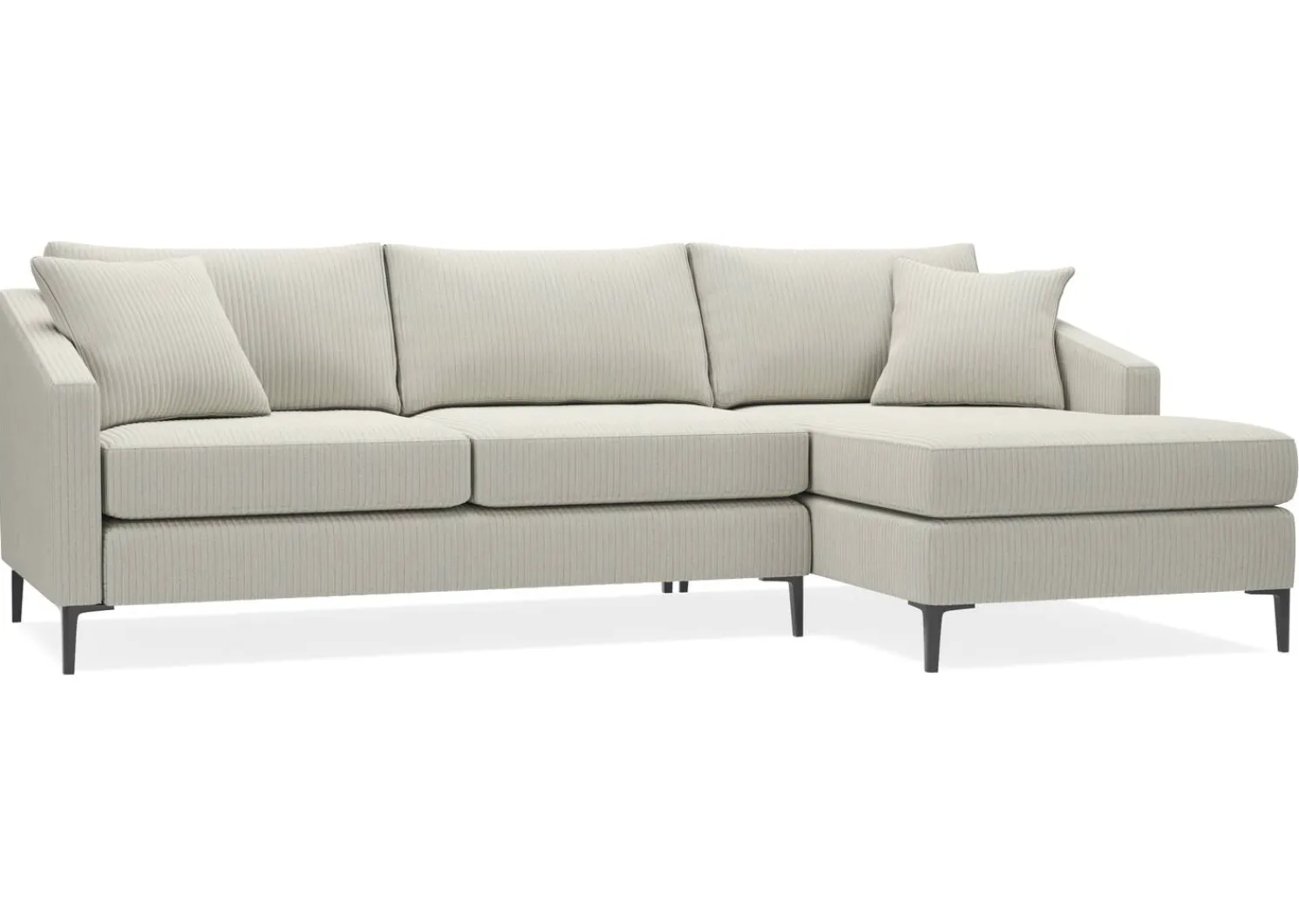 Urban Barn Hensley Custom Sofa Chaise- Custom Furniture