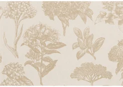 Urban Barn Hydrangea Placemat Natural/Sand- Table Linens & Coasters