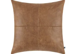 Urban Barn Jarvis Faux Leather Pillow- Pillows