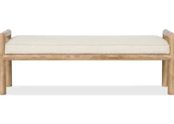 Urban Barn Jayman Bench -Amalie Ivory- Benches