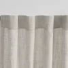 Urban Barn Jeffrey Sheer Curtain Panel 96" Light Grey- Curtains