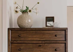 Urban Barn Joselyn Vase Ivory- Vases & Planters