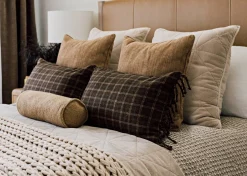 Urban Barn Joye Cotton Velvet Coverlet- Bed Linens