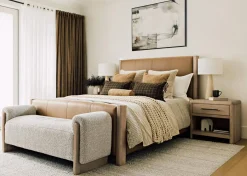 Urban Barn Joye Cotton Velvet Coverlet- Bed Linens